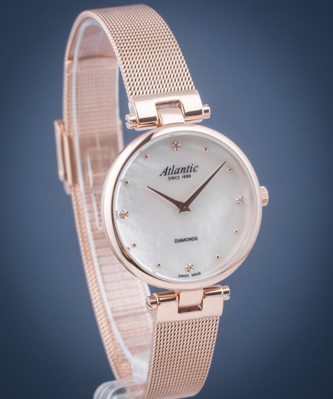 Годинник Жіночий Atlantic Elegance Royal Diamonds Edition 29044.44.07RMB