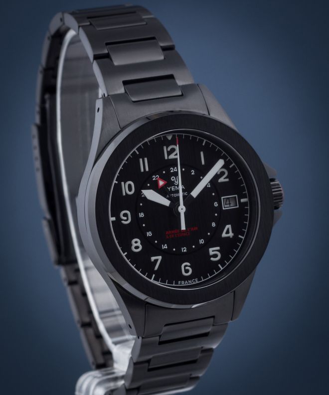 Годинник Чоловічий Yema Flygraf French Air & Space Force GMT Limited Edition YAA21-3AMS