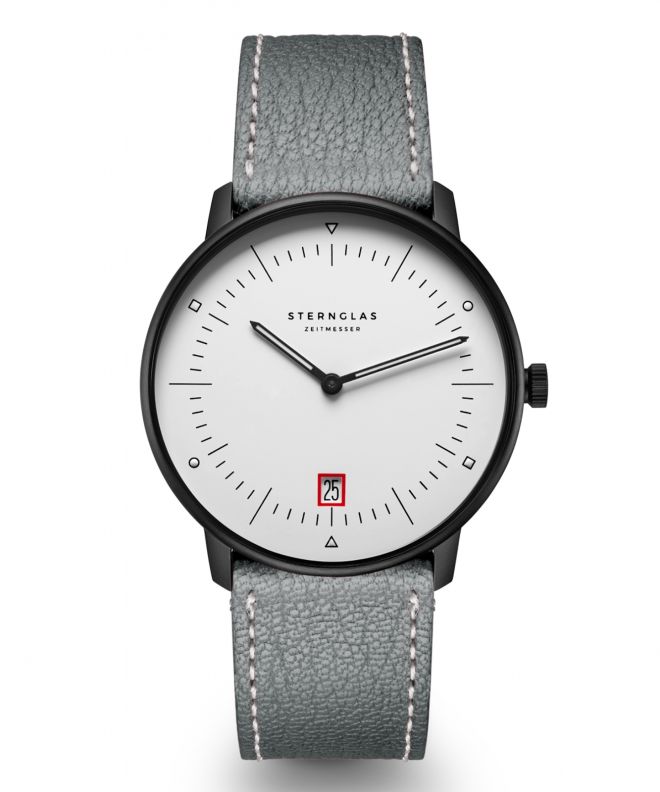 Годинник Чоловічий Sternglas Naos Edition Bauhaus III LTD S01-NAB15-CA01