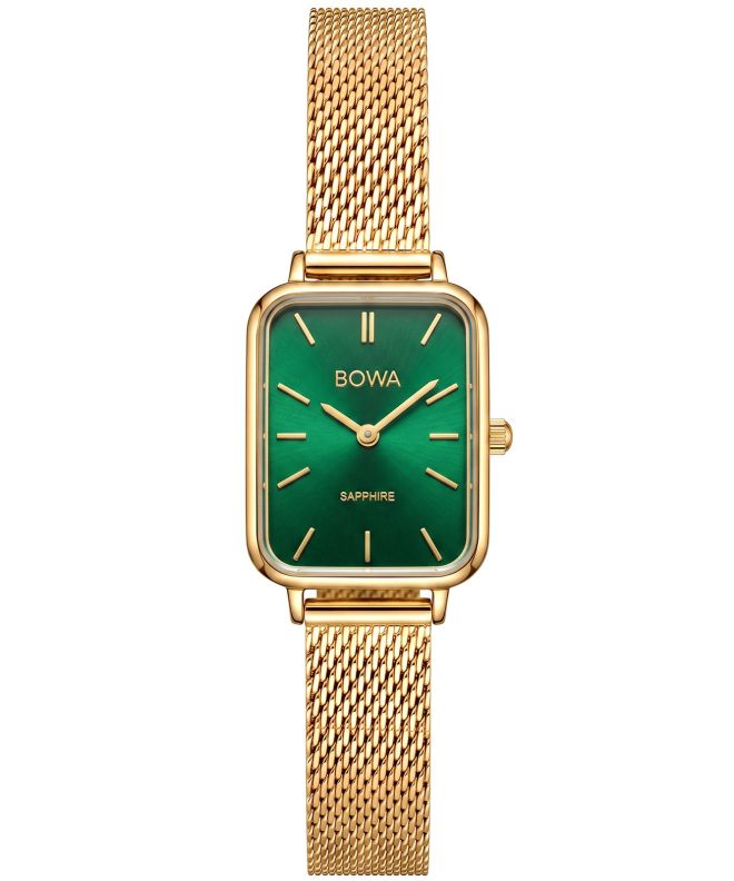 Годинник Жіночий BOWA Dubai Green-Gold Mesh 20 DU204-04-104M