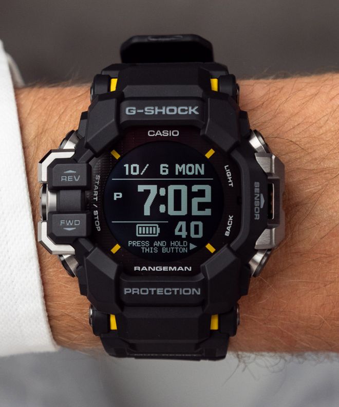 Годинник Чоловічий Casio G-Shock Master of G Rangeman Solar GPR-H1000-1ER