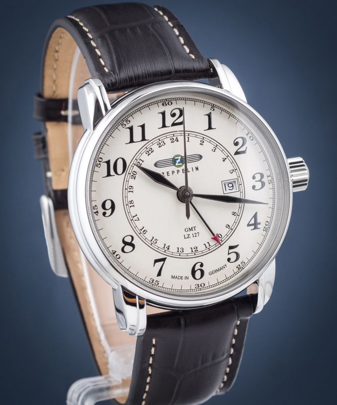 Годинник Чоловічий Zeppelin LZ127 Graf Zeppelin GMT 7642-5
