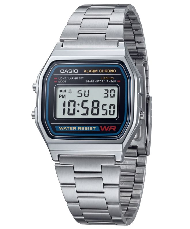 Годинник Чоловічий Casio Vintage Silver A158WEA-1EF (A158WA-1DF)