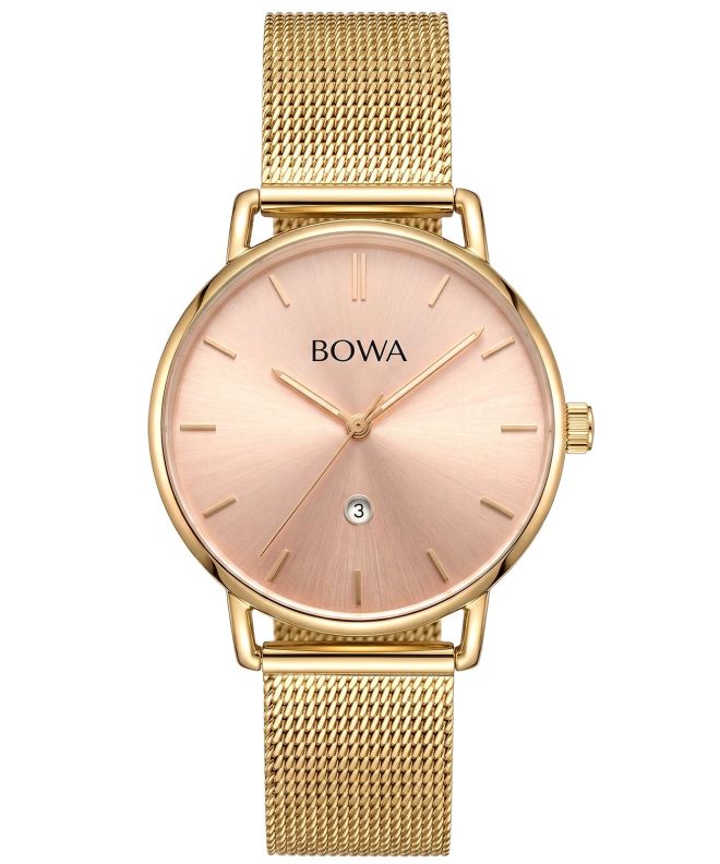 Годинник Жіночий BOWA Milan Pink-Gold Mesh 34 MI344-74-164M