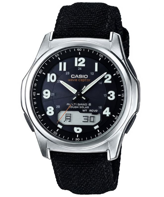 Годинник Чоловічий Casio Wave Ceptor Solar WVA-M630B-1AER