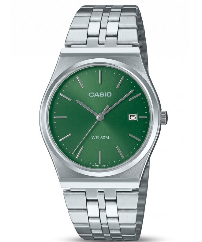 Годинник Чоловічий Casio Timeless Collection зелений MTP-B145D-3AVEF
