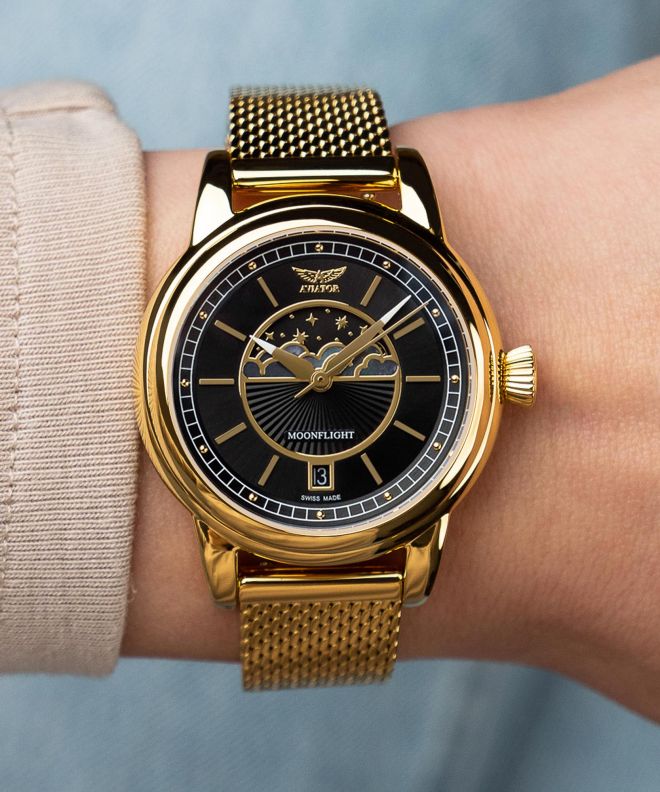 Годинник Жіночий Aviator Douglas Moonflight Limited Edition V.1.33.1.344.5