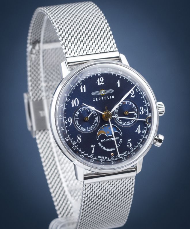 Годинник Жіночий Zeppelin LZ129 Hindenburg Moonphase 7037M-3