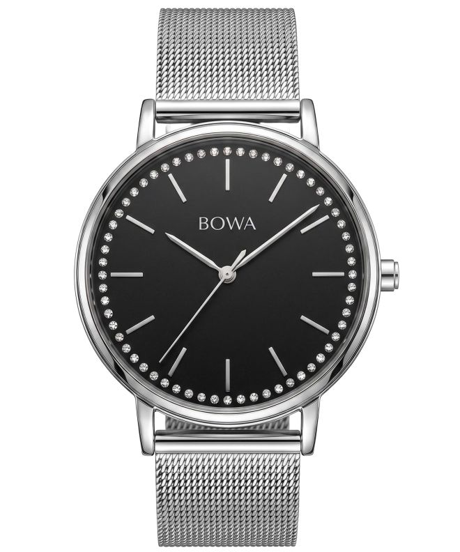 Годинник Жіночий BOWA Rio Black-Silver Mesh 38 RI385-15-185M