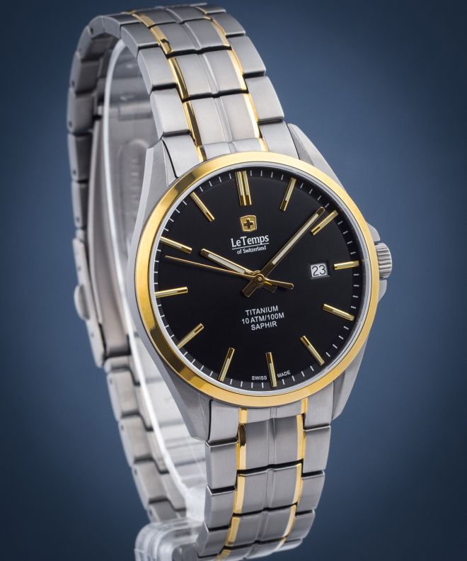 Годинник Чоловічий Le Temps Titanium LT1025.65TB02