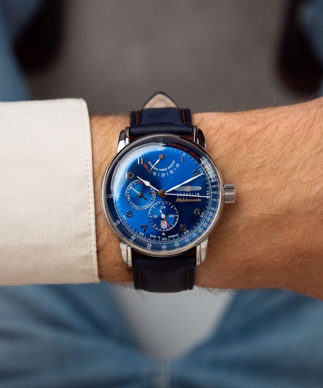 Годинник Чоловічий Zeppelin Mediterranee Automatic 9690-3
