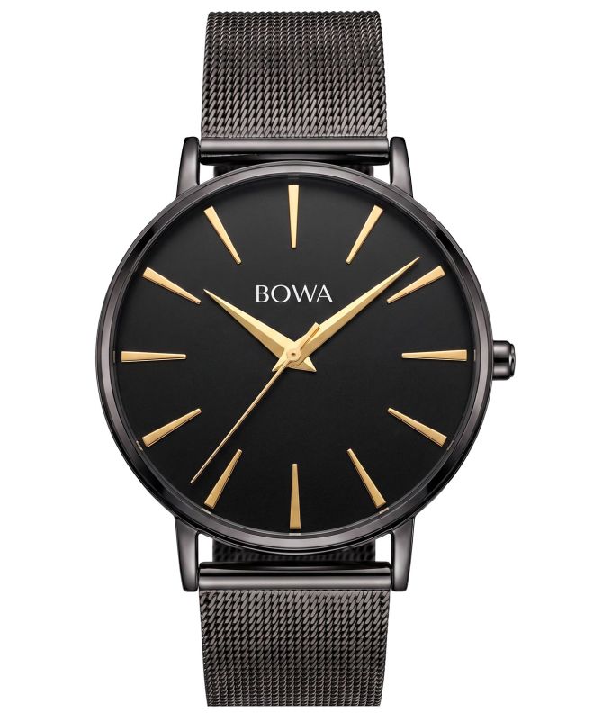 Годинник Жіночий BOWA Praha Black-Gold Tone Mesh 38 PH381-84-181M