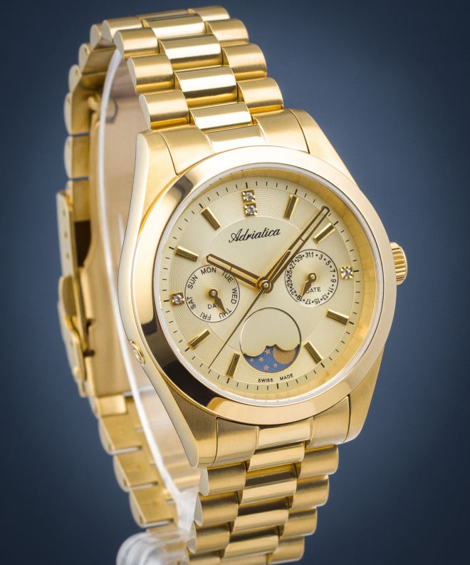 Годинник Жіночий Adriatica Moonphase A3802.1111QF