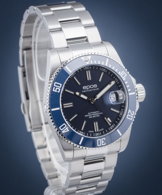 Годинник Чоловічий Epos Sportive Diver Automatic 3504.131.96.16.30