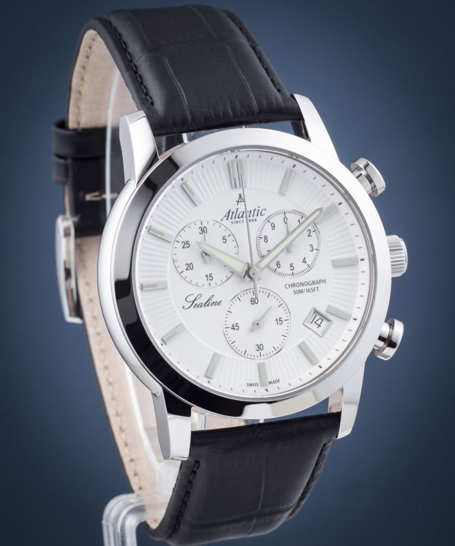 Годинник Чоловічий Atlantic Sealine Chronograph 62450.41.21
