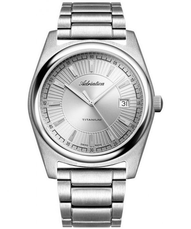 Годинник Чоловічий Adriatica Sapphire Titanium A8319.4117Q