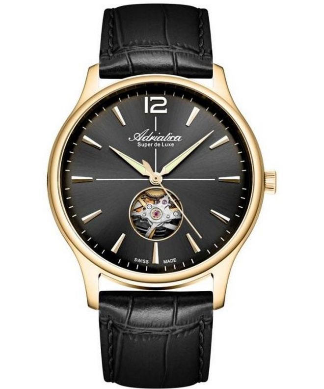 Годинник Чоловічий Adriatica Open Heart Automatic A8339.1256AO