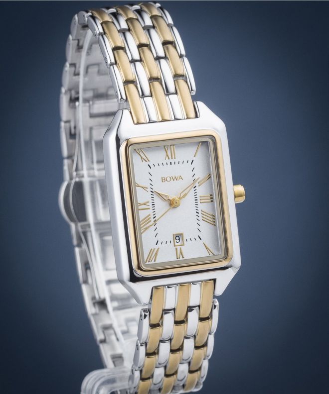Годинник Жіночий BOWA Barcelona White Silver-Gold Steel 23 BC2345-24-148S