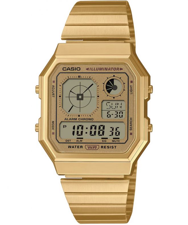 Годинник для Жінок і Чоловіків Casio Vintage Collection A130WEG-9AEF