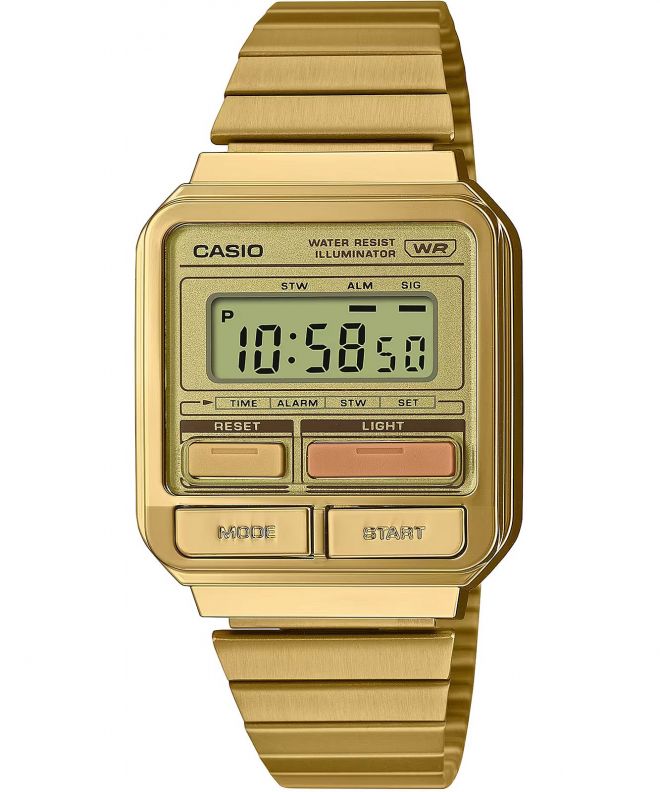 Годинник для Жінок і Чоловіків Casio Vintage Edgy A120WEG-9AEF