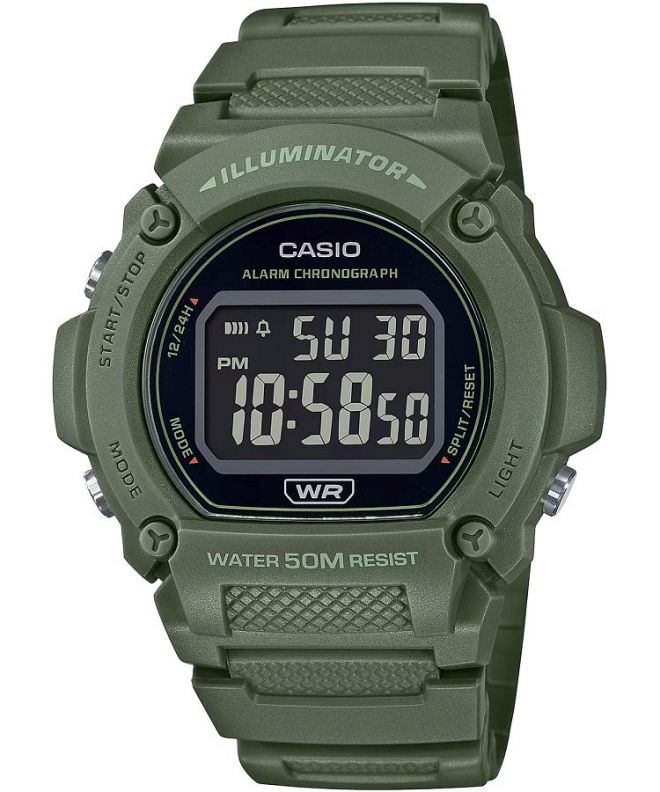 Годинник для Жінок і Чоловіків Casio Digital W-219HC-3BVEF