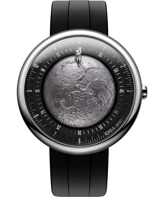 Годинник Чоловічий Ciga Design U Series Moon Walker Automatic Titanium GPHG 2021 U055-TIGR-6B