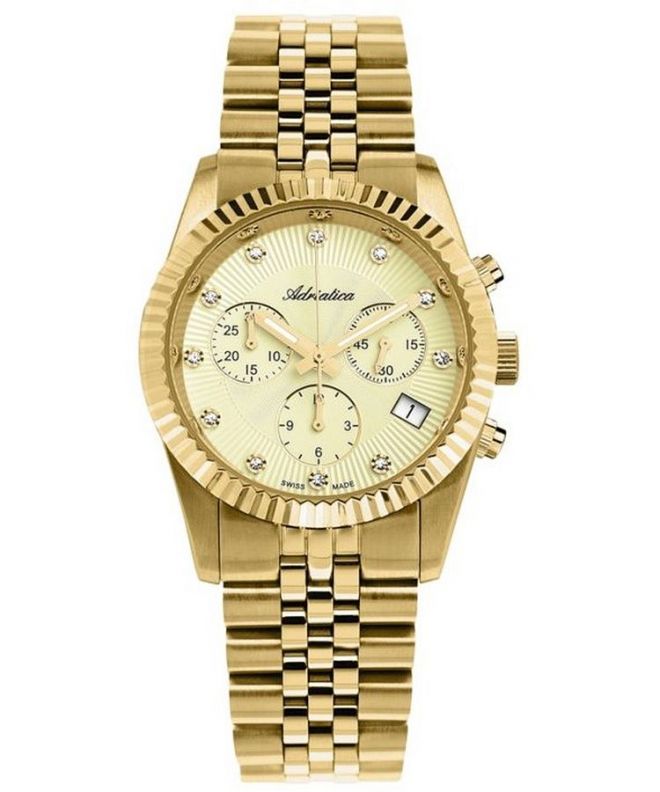Годинник Жіночий Adriatica Classic Chronograph A3809.1141CH