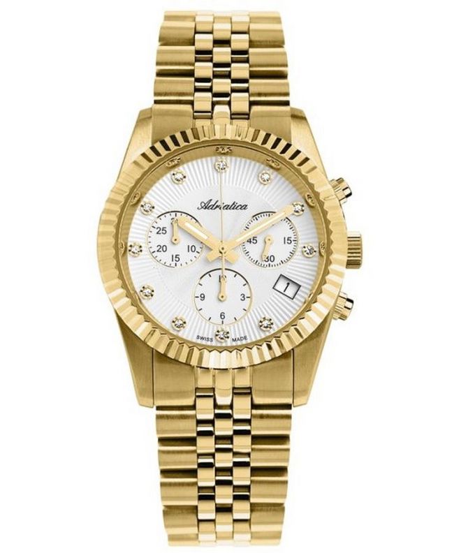 Годинник Жіночий Adriatica Classic Chronograph A3809.1143CH
