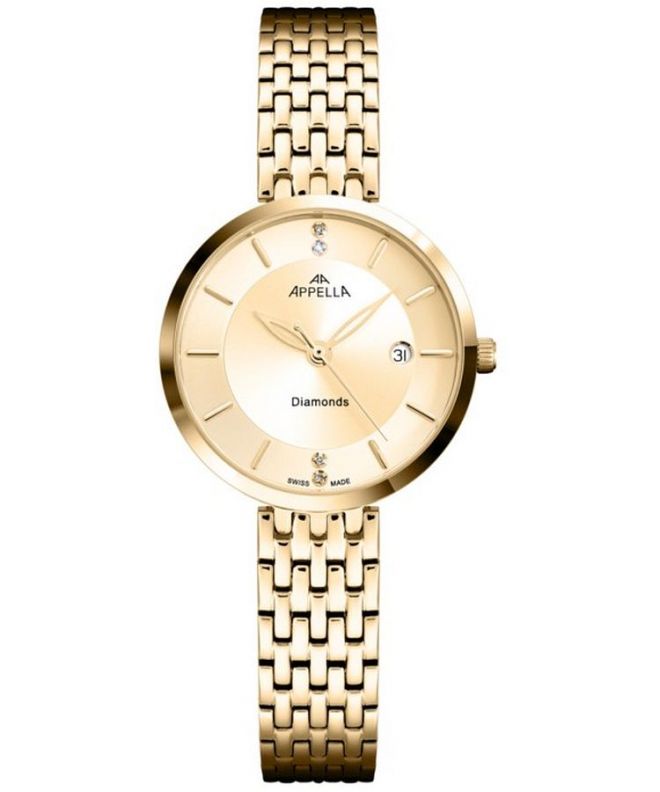 Годинник Жіночий Appella Classic Diamonds L50013.1191DQ