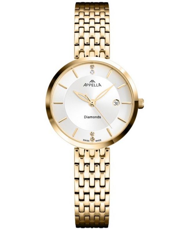 Годинник Жіночий Appella Classic Diamonds L50013.1193DQ