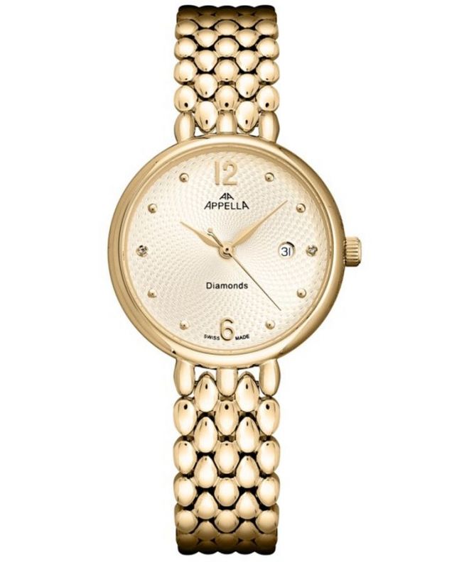 Годинник Жіночий Appella Classic Diamonds L50014.1171DQ