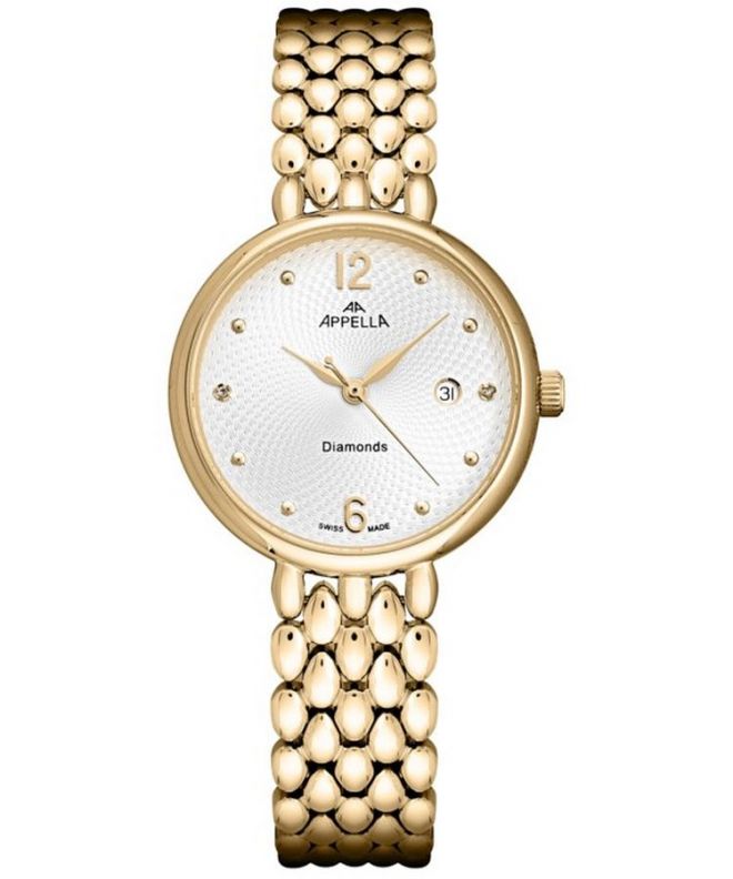 Годинник Жіночий Appella Classic Diamonds L50014.1173DQ