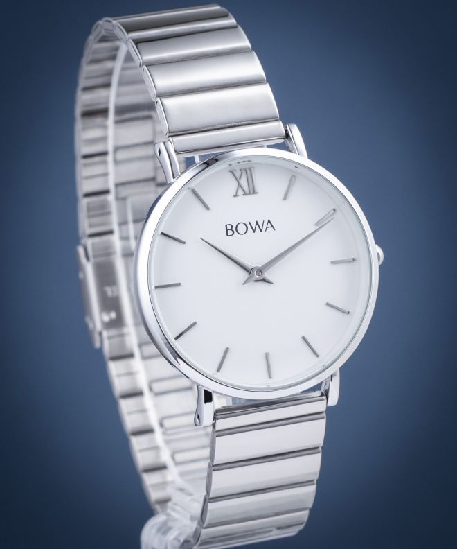 Годинник Жіночий BOWA London White-Silver Steel 33 LO332-25-165S