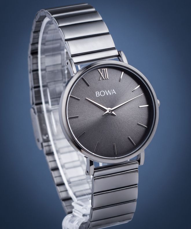 Годинник Жіночий BOWA London Full Grey Steel 33 LO336-65-166S