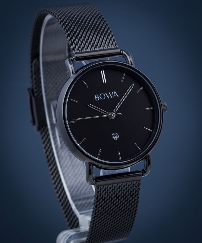 Годинник Жіночий BOWA Milan Full Black Mesh 34 MI341-15-161M