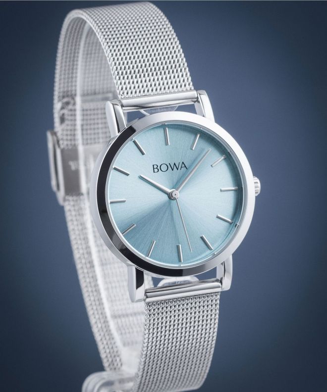 Годинник Жіночий BOWA Tokyo Ice-Blue Silver Mesh 33 TO335-95-165M