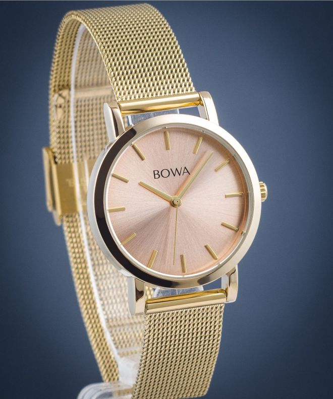 Годинник Жіночий BOWA Tokyo Pink-Gold Mesh 33 TO334-74-164M