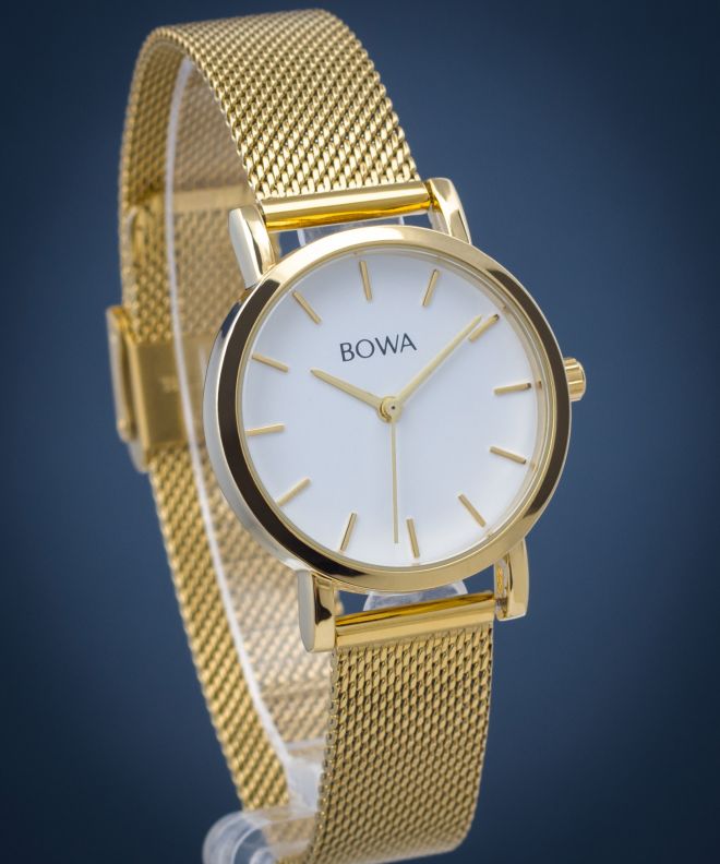 Годинник Жіночий BOWA Tokyo White-Gold Mesh 33 TO334-24-164M