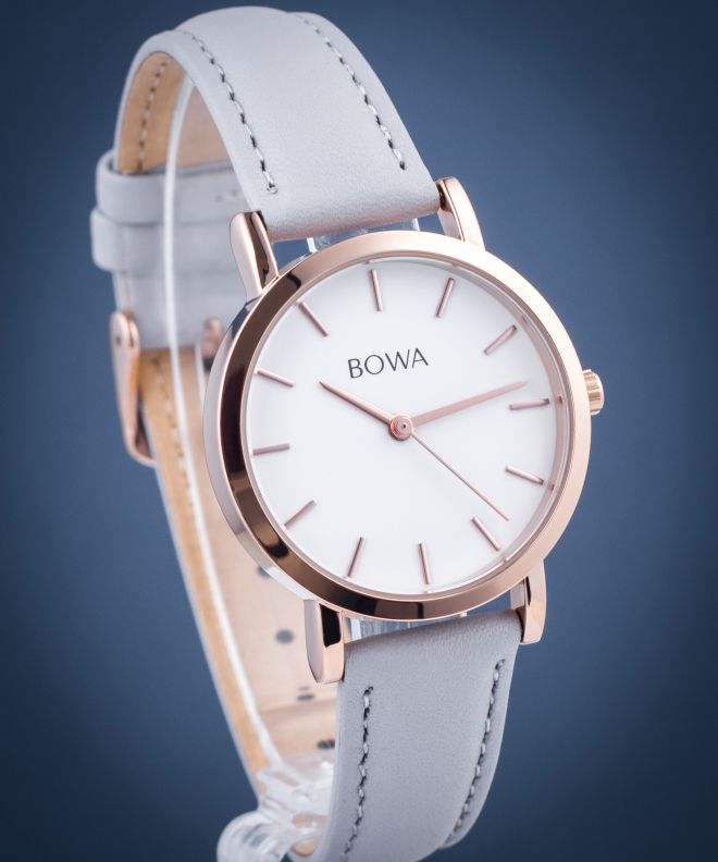 Годинник Жіночий BOWA Tokyo Rose-Gold Grey 33 TO337-27-166L