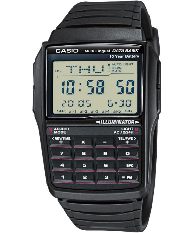 Годинник Чоловічий Casio Vintage Data Bank DBC-32-1AEF (DBC-32-1AES)