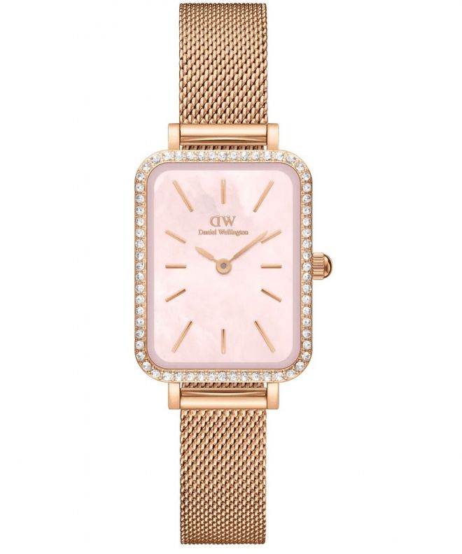 Годинник Жіночий Daniel Wellington Quadro Lumine Bezel Melrose Pink 40 DW00100669