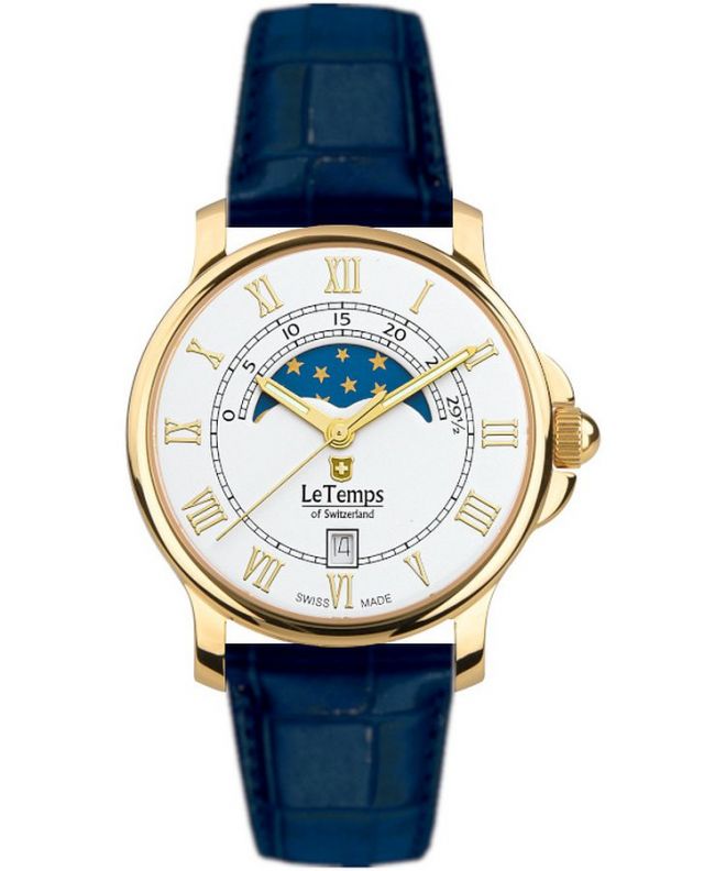 Годинник Жіночий Le Temps Zafira Moon Phase LT1055.53BL63