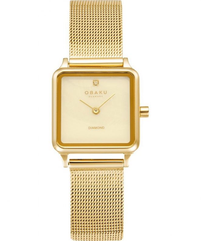 Годинник Жіночий Obaku Diamond V301LXGGMG