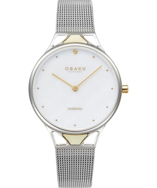 Годинник Жіночий Obaku Diamond V302LXCWMC