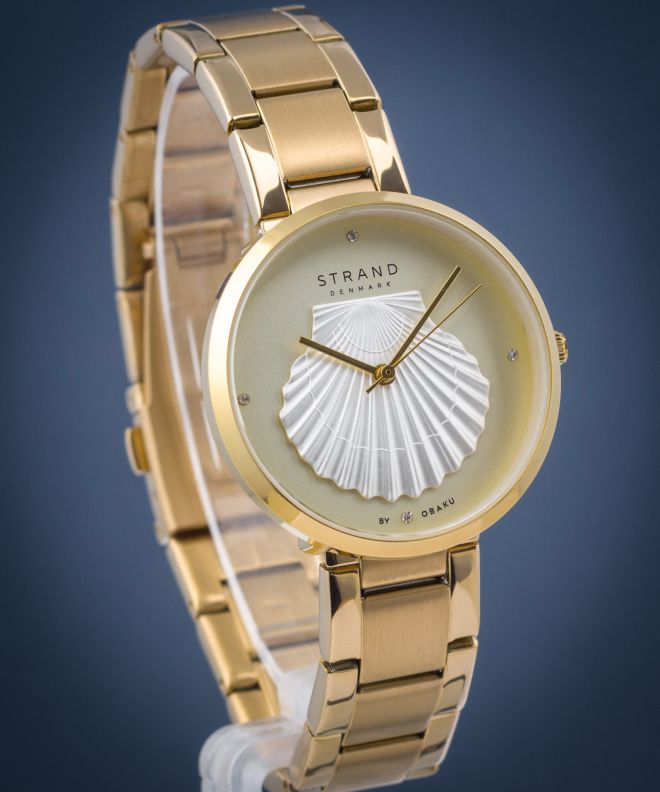 Годинник Жіночий Strand by Obaku Osyter S700LHGGSG-DOT