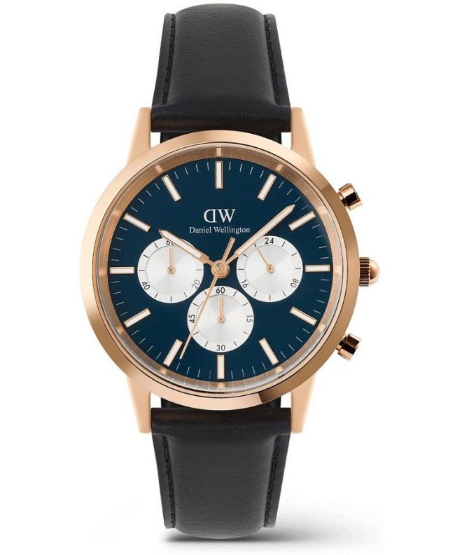 Годинник для Жінок і Чоловіків Daniel Wellington Iconic Sheffield Arctic Panda Chronograph DW00100877