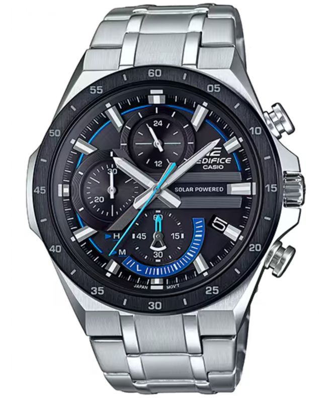 Годинник Чоловічий Casio Edifice Solar Powered Chronograph EQS-920DB-1BVUEF