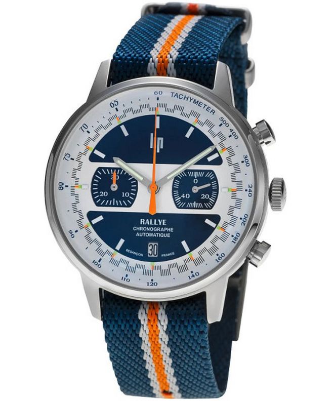 Годинник для Жінок і Чоловіків Lip Rallye Jacquard Automatic Chronograph Limited Edition 671823