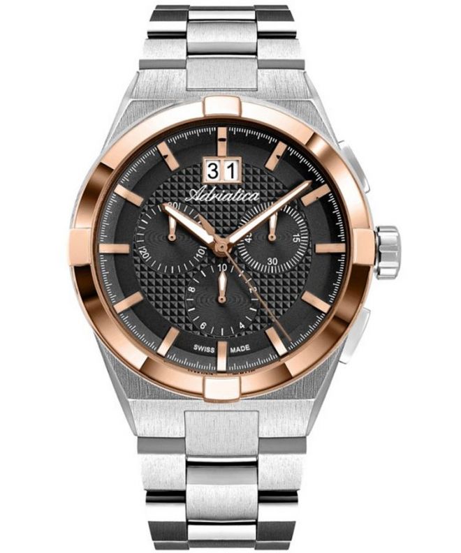 Годинник Чоловічий Adriatica Classic Chronograph A8336.R116CH