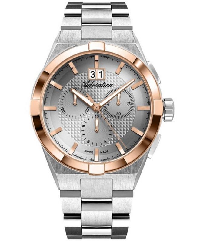Годинник Чоловічий Adriatica Classic Chronograph A8336.R117CH